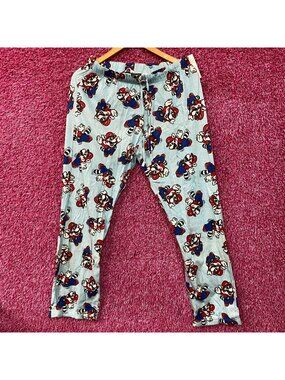 Nintendo Super Mario Bros. 3  Tanooki Suit Pajama Lounge Pants 1XL